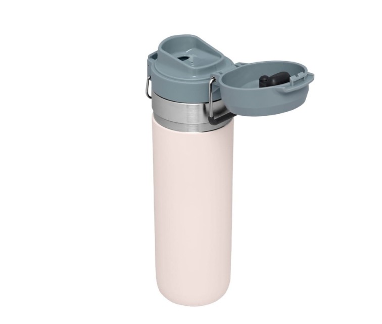 Quick-Flip Water Bottle Go 0,71L heleroosa