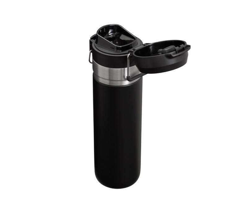 Termopudele The Quick-Flip Water Bottle Go 0,71L melna 2.0