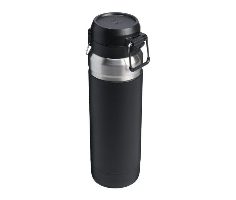 Термокружка для воды Quick-Flip Water Bottle Go 1,06L melna 2.0