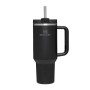 Thermo mug with straw The Quencher H2.O FlowState Tumbler 1.18L black