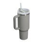 Thermal mug with straw The Quencher H2.O FlowState Tumbler 1.18L light grey