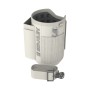 Carrying case for The All-Day Quencher Carry-All 1.18L thermos mug with straw in cream color