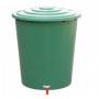 Water barrel 310L with lid and tap Ø80x93cm