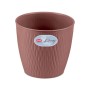 Flowerpot Liberty Ø25x23cm brown