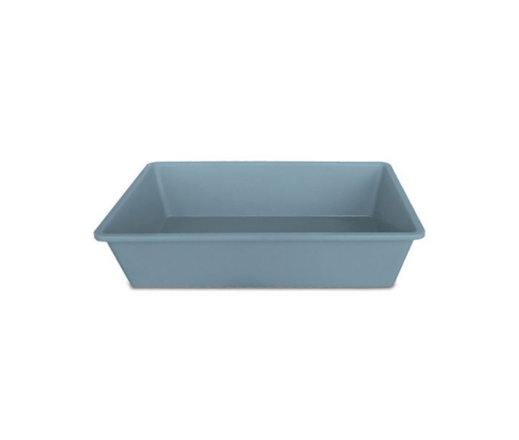 Cat litter box Cat Litter Tray 2 50x35x12cm blue