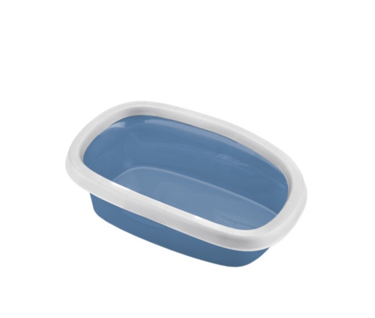 Cat litter box Sprint 20 58x39x17cm blue/white