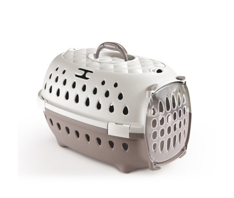 Transport cage Travel Chic 50x34,5x32cm white/light grey