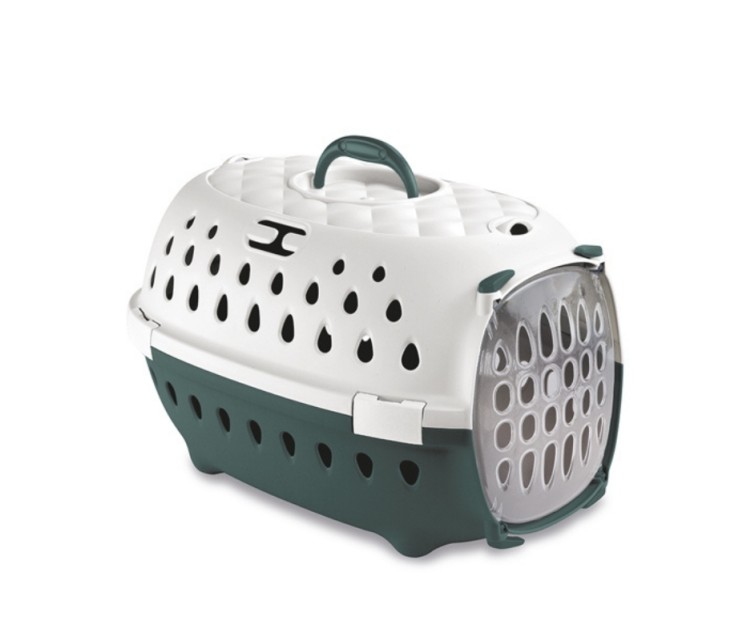 Transport cage Travel Chic 50x34,5x32cm white/green