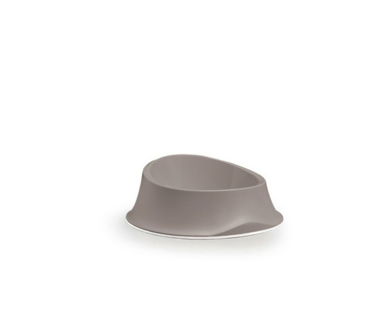 Feeding bowl Chic 0.35L 18x18x7cm light gray