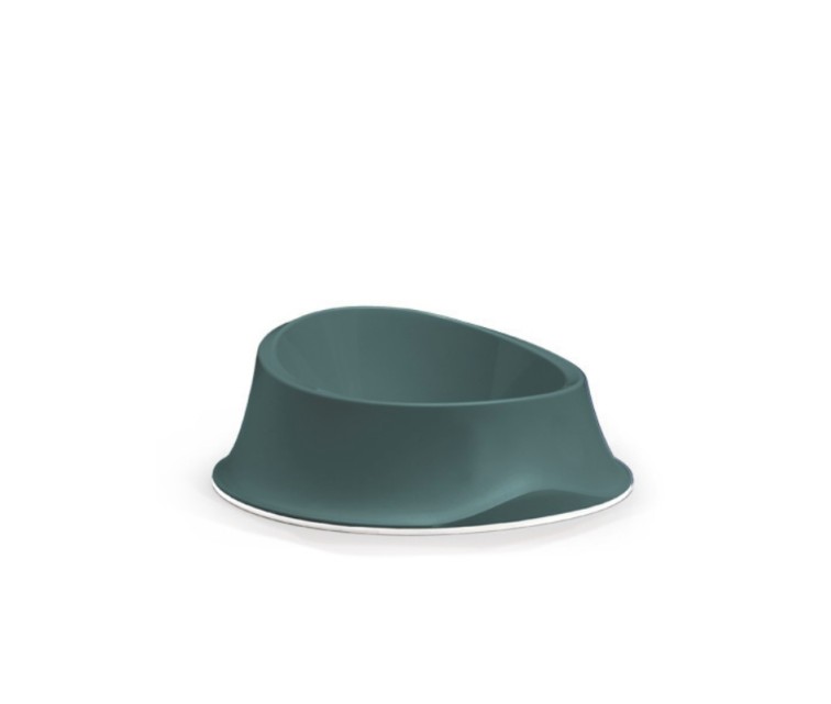 Feeding bowl Chic 0,65L 22x22x8,6cm light green