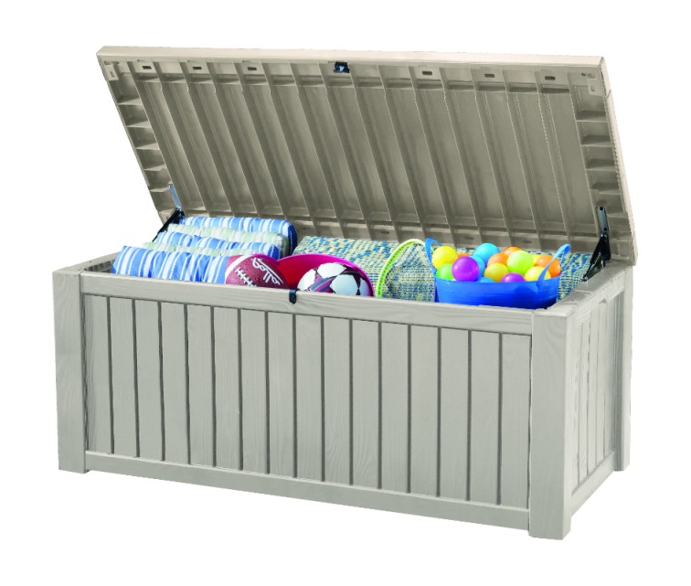 Uzglabāšanas kaste Rockwood Storage Box 570L krēmkrāsā