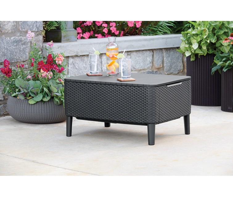 Garden table Salemo grey