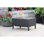 Garden table Salemo grey