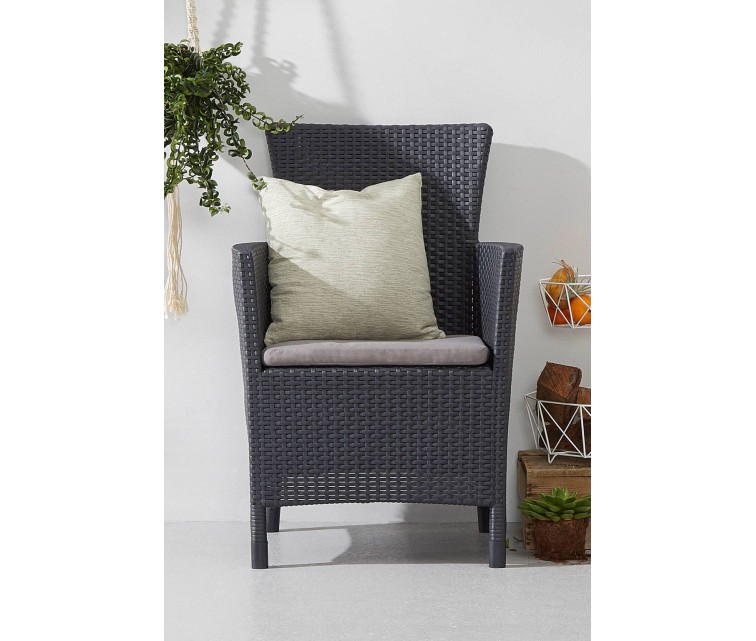 Garden chair Iowa grey