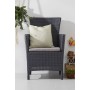 Garden chair Iowa grey