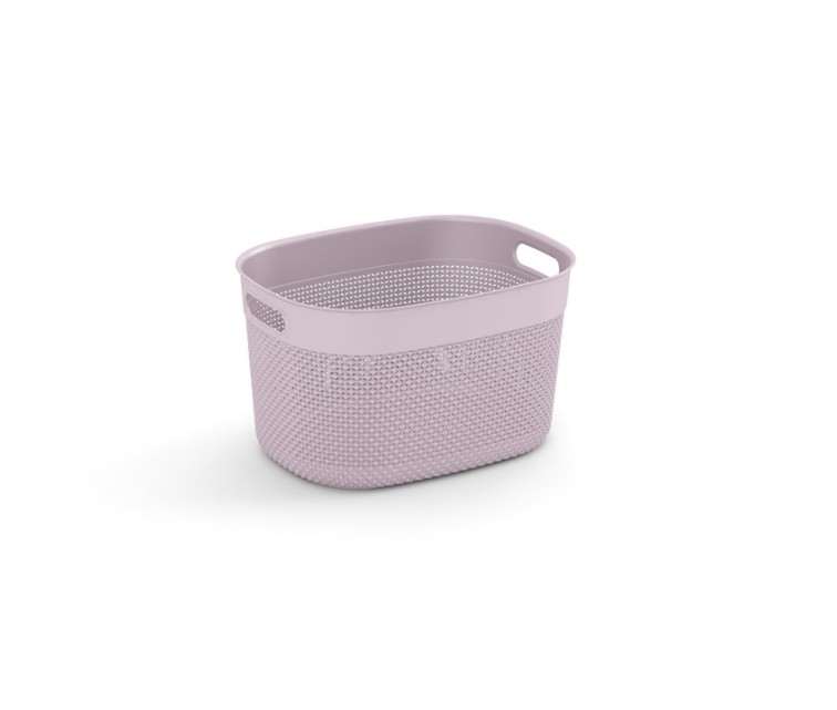 Basket Filo L 18L 38x29x22cm pink