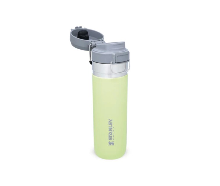 Termopudele The Quick Flip Water Bottle Go 0,71L, citrondzeltenā krāsā